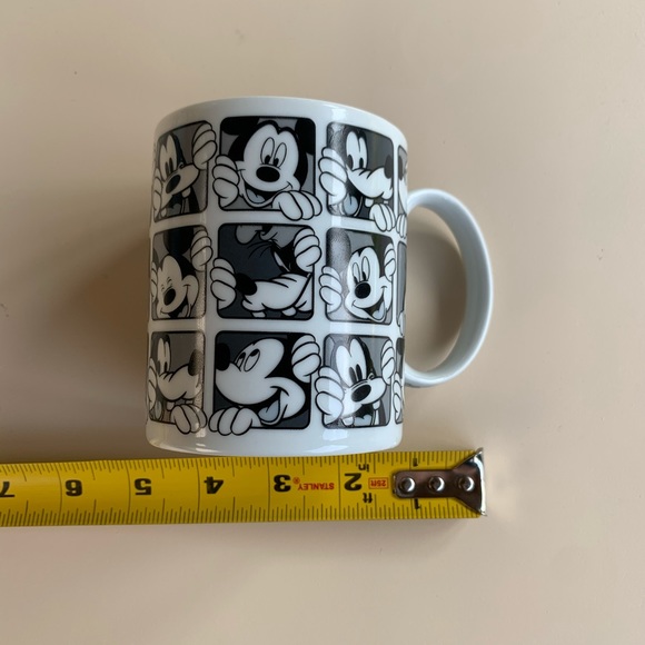 Mickey Mouse Disney Black & White Monotone Mug - Picture 8 of 8